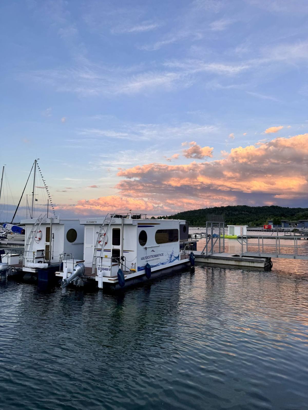 Hausboot Hafenruhe